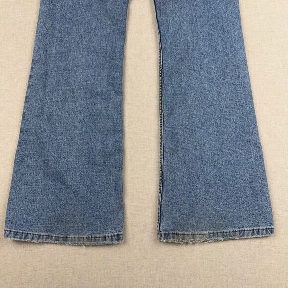 Aeropostale Bootcut Jeans Juniors 9/10 Blue Denim Vintage Y2K Fairy Grunge - Picture 4 of 11